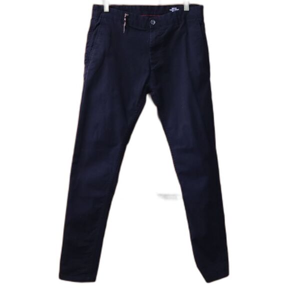Zara Black Chinos for Men Y2k Skinny 32 - Picture 1 of 12